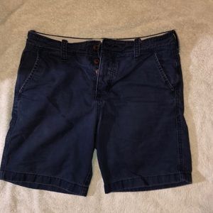 Navy hollister shorts